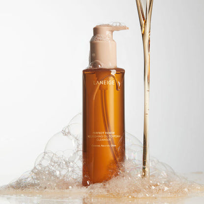 LANEIGE Perfect Renew Nourishing Oil-To-Foam Cleanser 200ml.