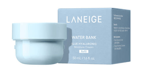 LANEIGE Water Bank Blue Hyaluronic Cream Moisturizer (Refill) 50ml.