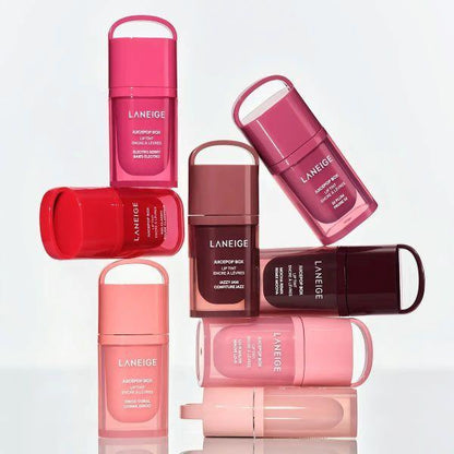 LANEIGE Juicepop Box Lip Tint (4.5g) – 8 Shades | High-Shine Glossy Finish.